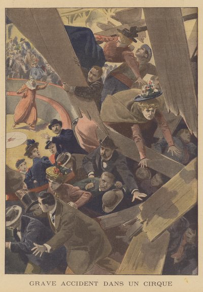 Grave accident dans un cirque - French School